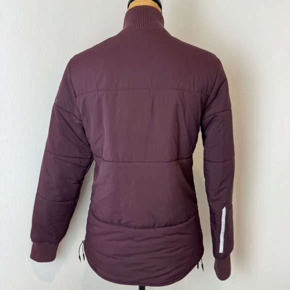 NORDEN PROJECT reversible puffer jacket burgundy black sustainable recycled - Picture 14 of 16